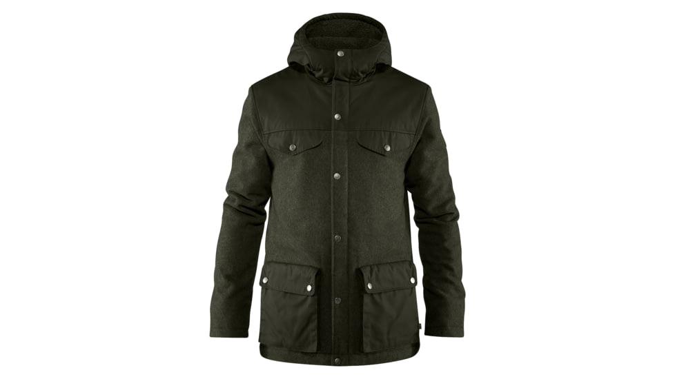 Fjallraven Greenland Re-Wool Jacket - Mens, Deep, Extra Large, F82976-662-XL
