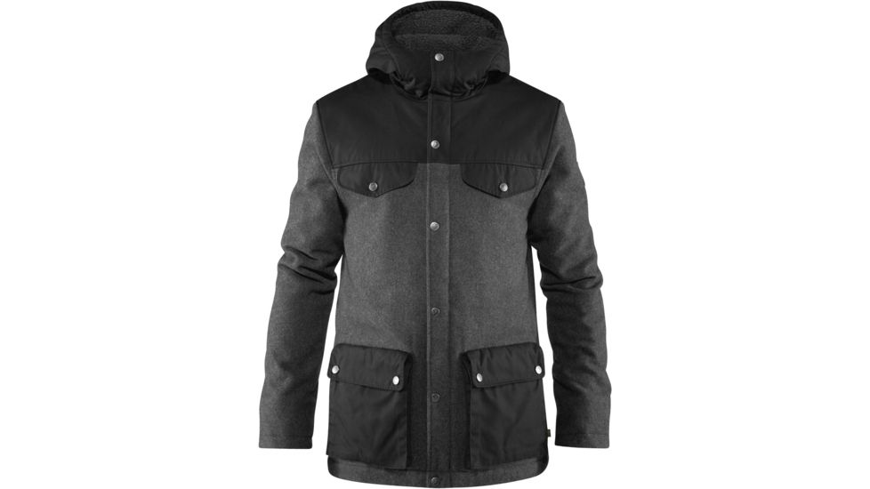 Fjallraven Greenland Re-wool Jacket - Mens, Grey, Small, F82976-020-S