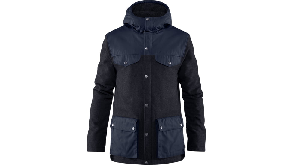 Fjallraven Greenland Re-Wool Jacket - Mens, Night Sky, 2XL, F82976-575-XXL