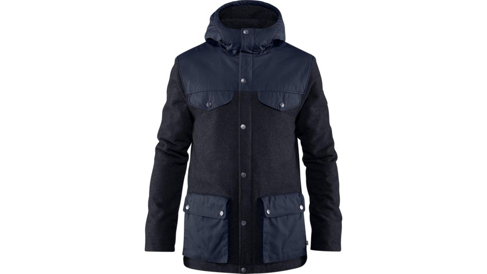 Fjallraven Greenland Re-wool Jacket - Mens, Night Sky, Large, F82976-575-L