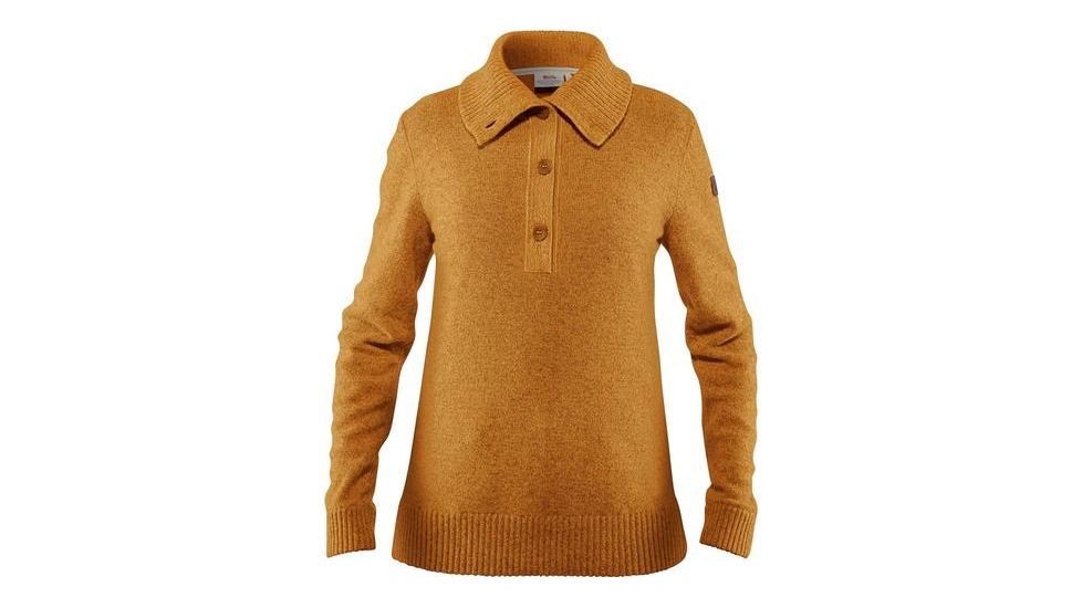 Fjallraven Greenland Re-Wool Sweater - Womens, Acorn, Medium, F89803-166-M