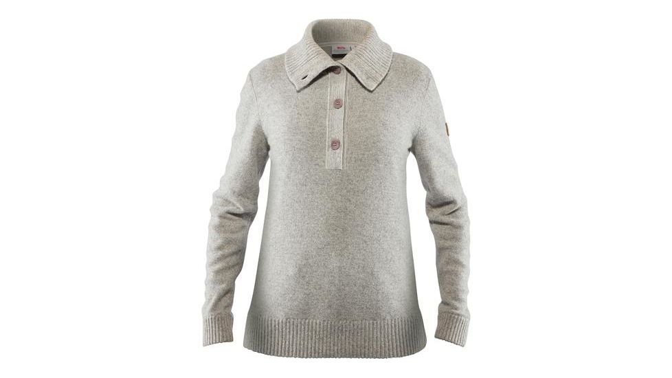 Fjallraven Greenland Re-Wool Sweater - Womens, Grey, Medium, F89803-020-M