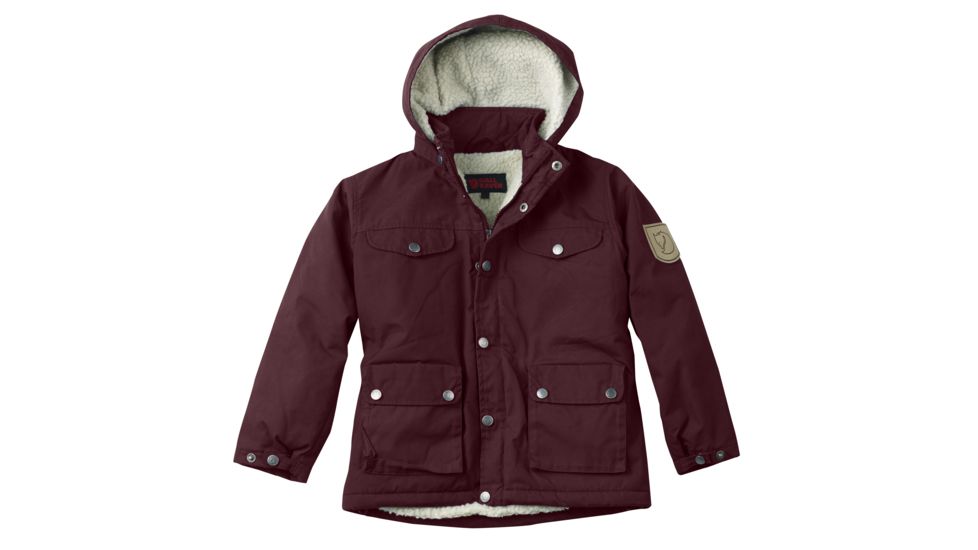 Fjallraven Greenland Winter Jacket - Kids-Dark Garnet
