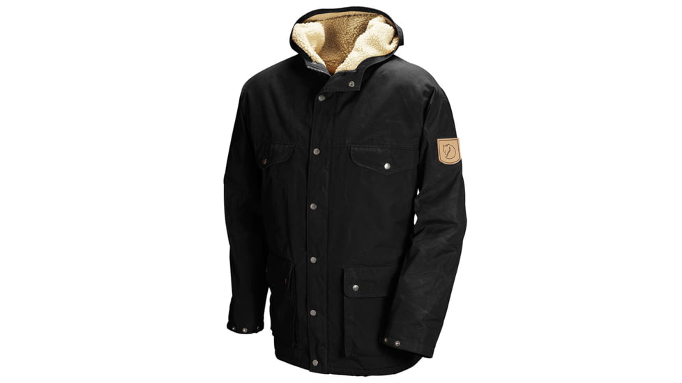 Fjallraven Greenland Winter Jacket - Mens-Black-X-Large