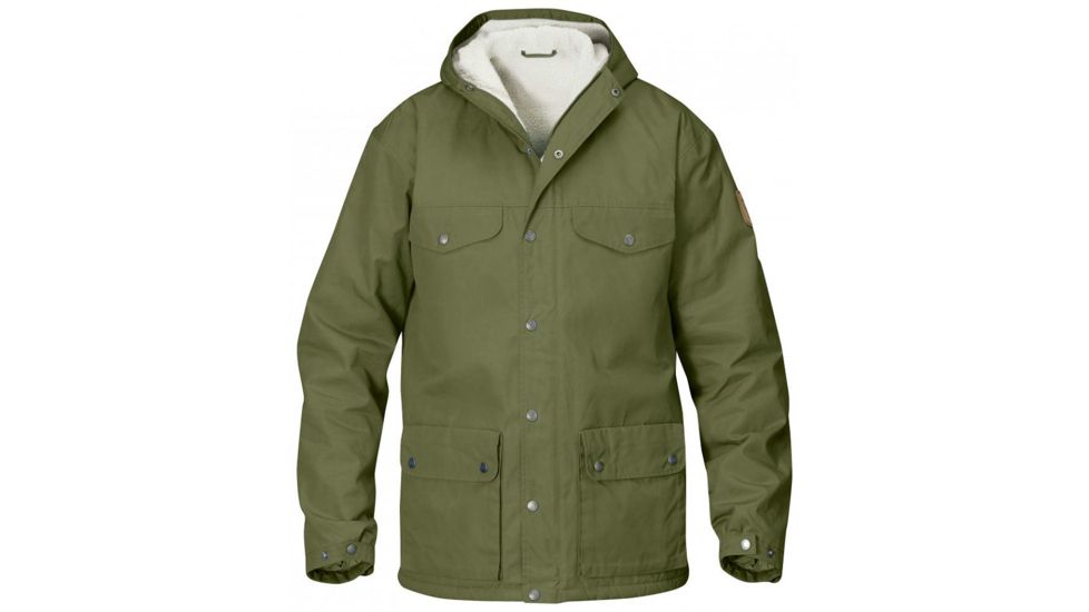 Fjallraven Greenland Winter Jacket - Mens-Green-Small