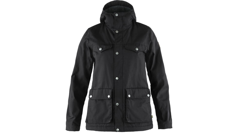 Fjallraven Greenland Winter Jacket - Womens, Black, XL, F89737-550-XL
