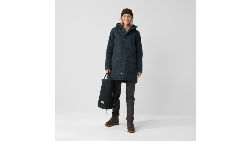 Fjallraven Greenland Winter Parka - Womens, Dark Navy, Large, F89738-555-L