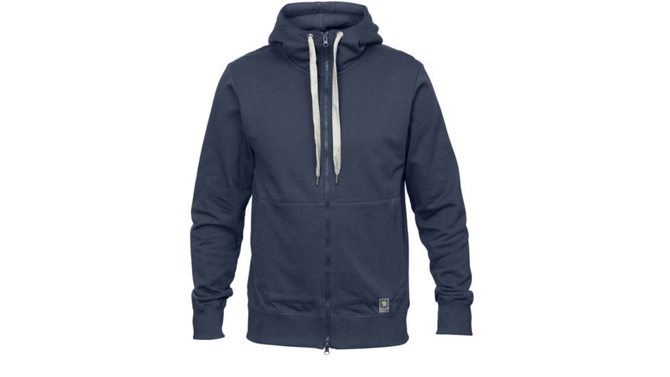 Fjallraven Greenland Zip Hoodie - Mens, Dark Navy, Medium, F81517-555-M