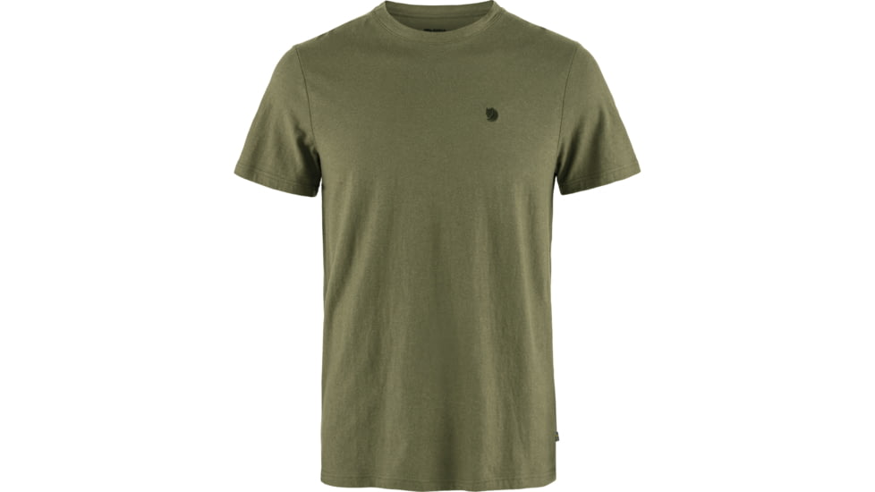Fjallraven Hemp Blend T-Shirt - Mens, Green, Medium, F12600215-620-M
