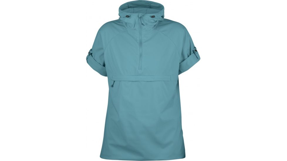 Fjallraven High Coast Hooded Short Sleeve Shirt Womens, Lagoon, XL F89815-506-XL