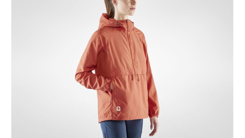 Fjallraven High Coast Lite Anorak - Womens, Rowan Red, Extra Small, F83501-333-XS
