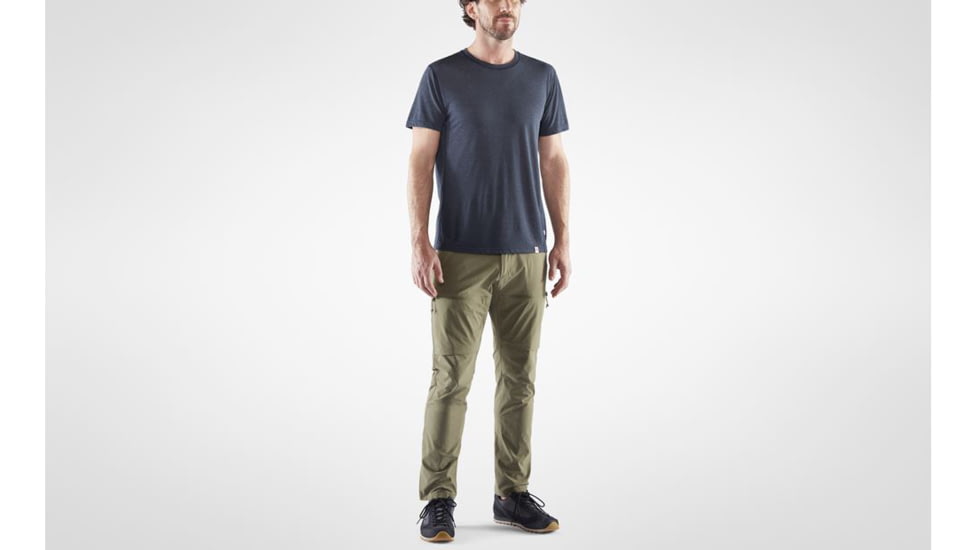 Fjallraven High Coast Lite T-Shirt - Mens, Navy, Large, F87306-560-L