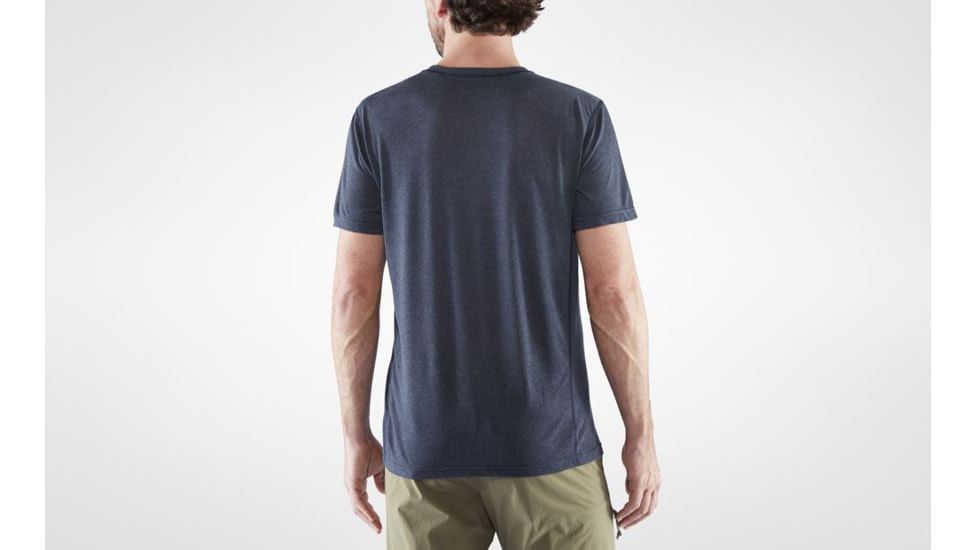 Fjallraven High Coast Lite T-Shirt - Mens, Navy, Large, F87306-560-L