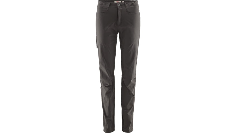 Fjallraven High Coast Lite Trousers - Womens, Dark Grey, US 1-2/EU 34, Regular Inseam, F89430-030-34-Regular