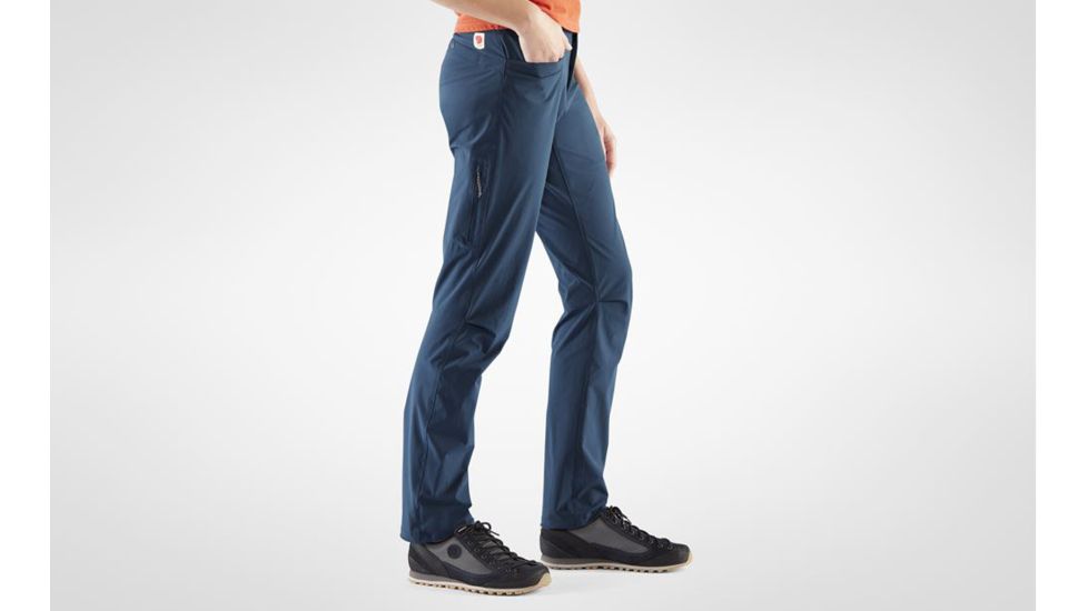 Fjallraven High Coast Lite Trousers - Womens, Navy, 42, Regular, F89430-560-42