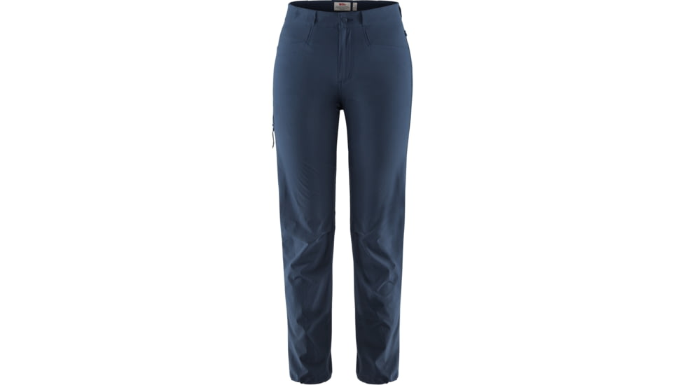 Fjallraven High Coast Lite Trousers - Womens, Navy, US 14/EU 44, Regular Inseam, F89430-560-44-Regular