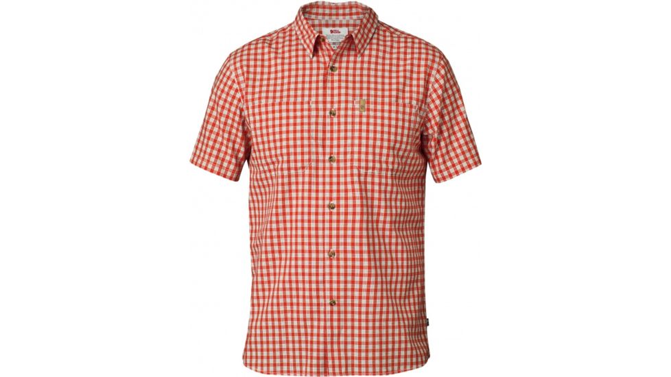 Fjallraven High Coast Short Sleeve Shirt Mens, Flame Orange, L F82423-214-L