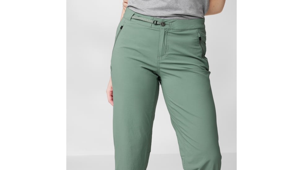Fjallraven High Coast Trail Trousers - Womens, Patina Green, 40/R, F87091-614-40/R