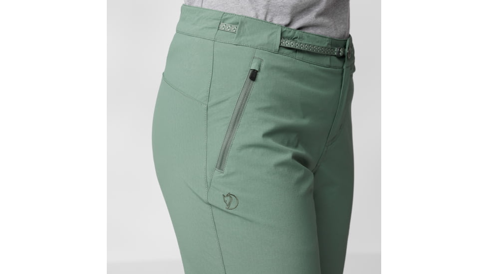 Fjallraven High Coast Trail Trousers - Womens, Patina Green, 40/R, F87091-614-40/R