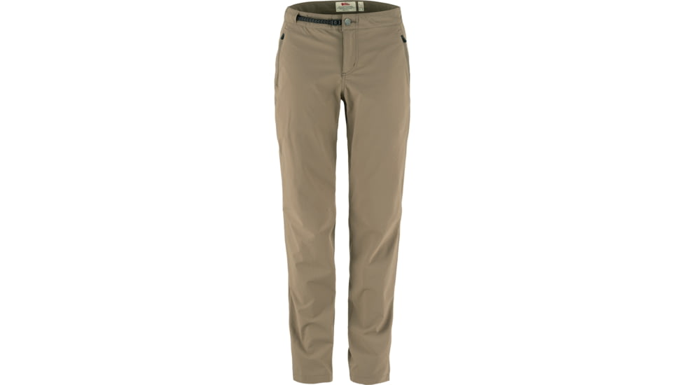 Fjallraven High Coast Trail Trousers - Womens, Suede Brown, 40/R, F87091-244-40/R