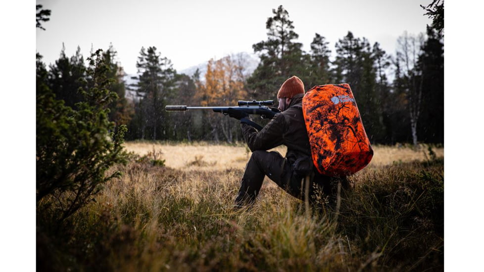 Fjallraven Hunting Rain Cover 16-28, Safety Orange, One Size, F25865-210-One Size