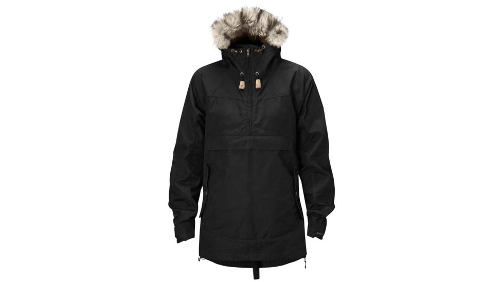 Fjallraven Iceland Anorak - Women's, Black, Medium, F89690-550-M