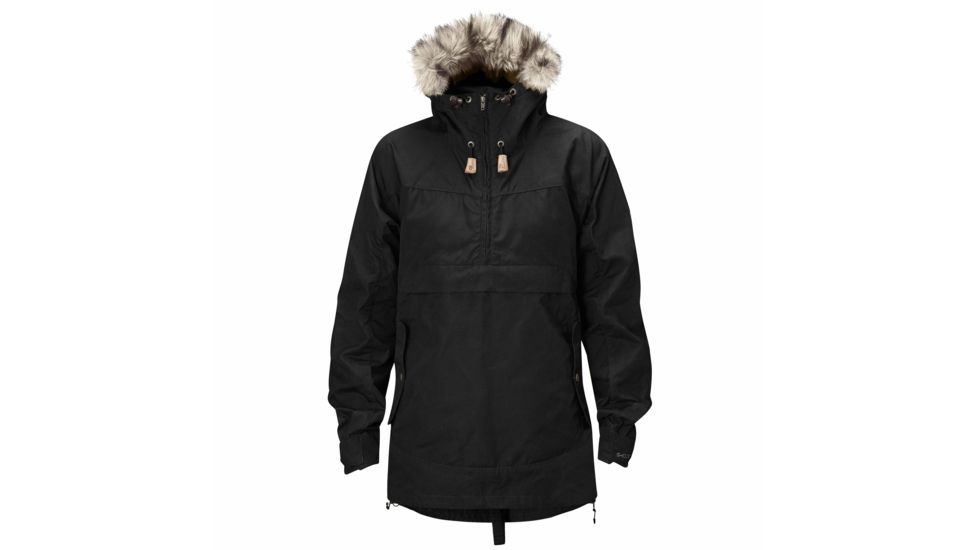 Fjallraven Iceland Anorak - Women's, Black, XL, F89690-550-XL