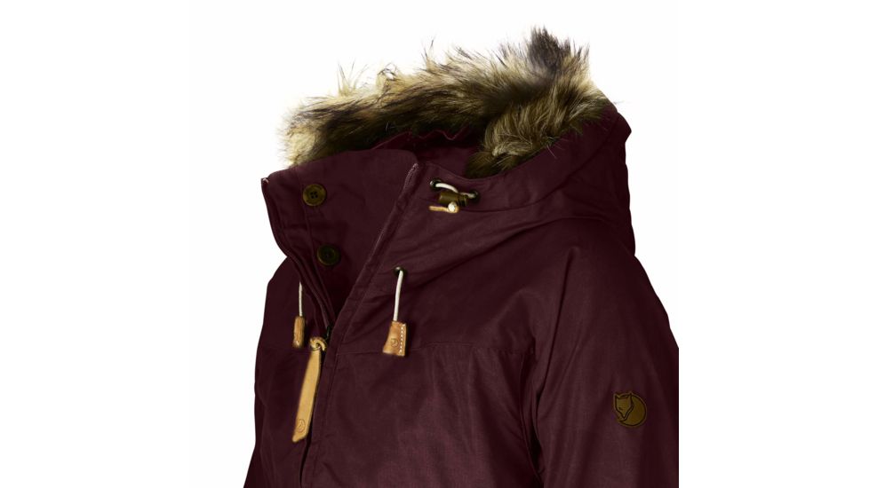 Fjallraven Iceland Anorak - Women's, Dark Garnet, XL, F89690-356-XL