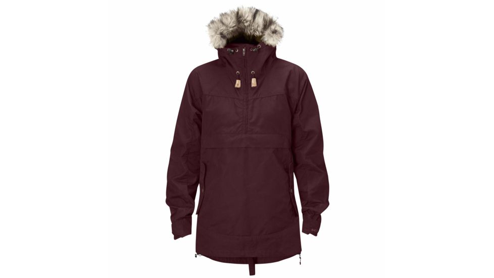 Fjallraven Iceland Anorak - Women's, Dark Garnet, XL, F89690-356-XL