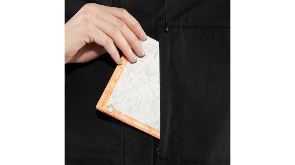 Fjallraven Kaipak Jacket - Womens, Black, Small, F89828-550-S