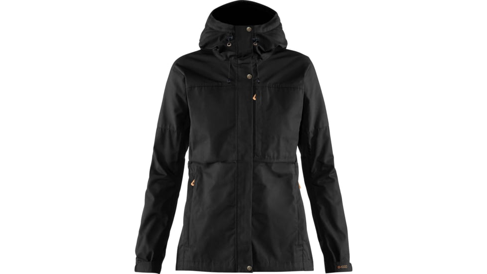 Fjallraven Kaipak Jacket - Womens, Black, Small, F89828-550-S