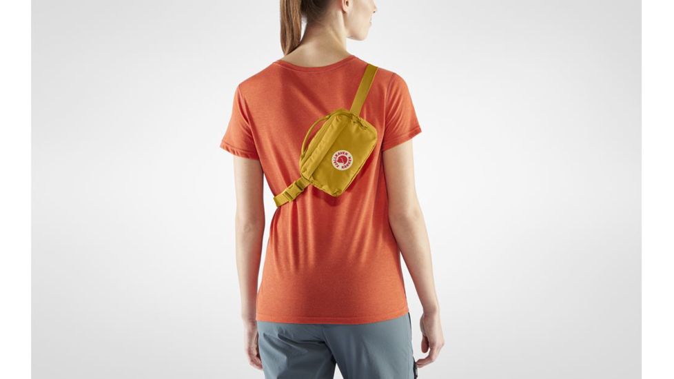 Fjallraven Kanken Hip Pack, Ochre, One Size, F23796-160-One Size