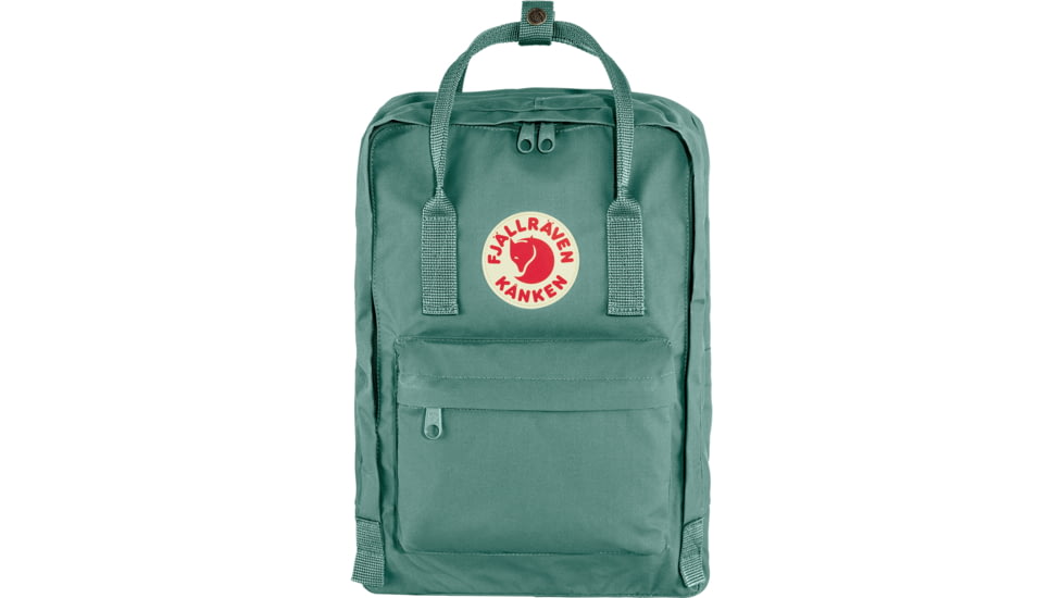 Fjallraven Kanken Laptop 13in Pack, Frost Green, One Size, F23523-664-One Size