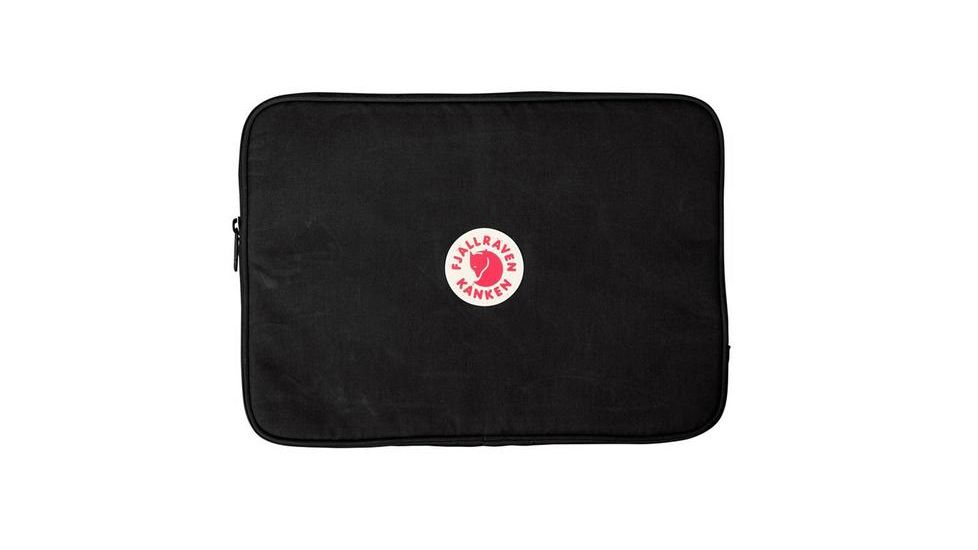 Fjallraven Kanken Laptop Case 13in, Black, One Size, F23787-550