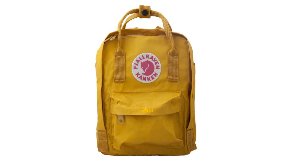 Fjallraven Kanken Mini Backpack, Ochre, One Size, F23561-160-One Size