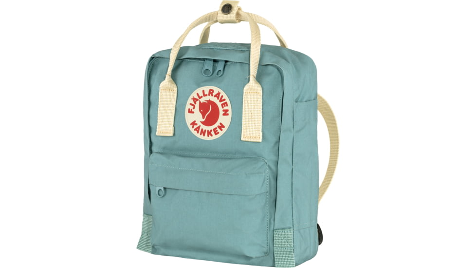 Fjallraven Kanken Mini Daypack, Sky Blue-Light Oak, One Size, F23561-501-115-One Size