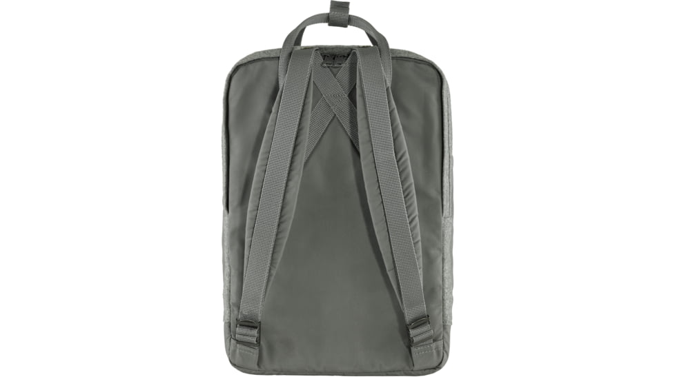 Fjallraven Kanken Re-Wool Laptop 15in Pack, Granite Grey, F23328-027-One Size