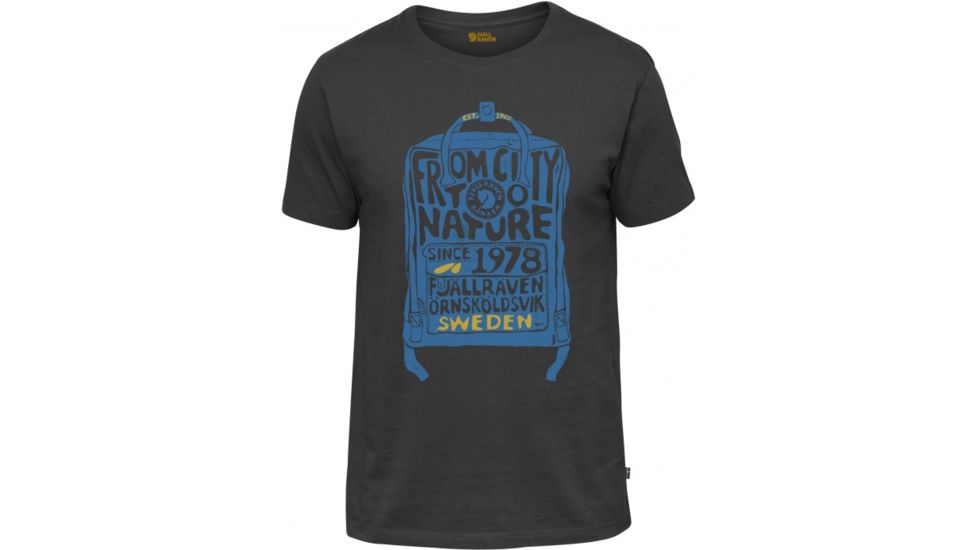 Fjallraven Kanken T-Shirt Mens, Dark Grey, XXL F81941-30-XXL