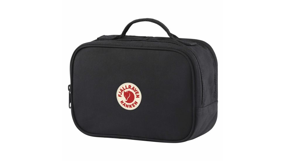 Fjallraven Kanken Toiletry Bag, Black, One Size, F23784-550-One Size