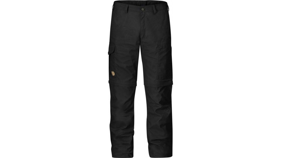 Fjallraven Karl Zip-Off Trousers - Men's-Dark Grey-Clearance-Regular Inseam-EU 50