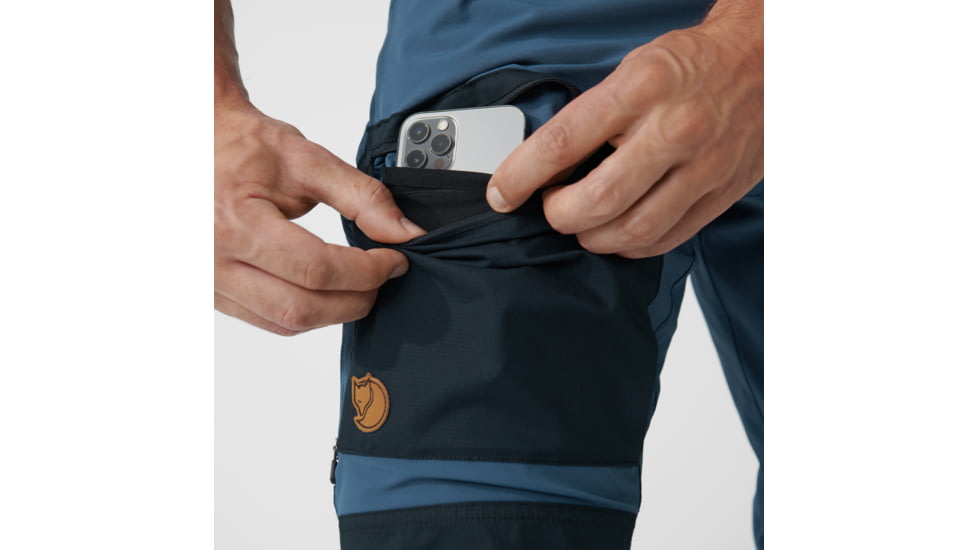 Fjallraven Keb Agile Trousers - Mens, Indigo Blue-Dark Navy, 44, Regular, F86411-534-555-44/R