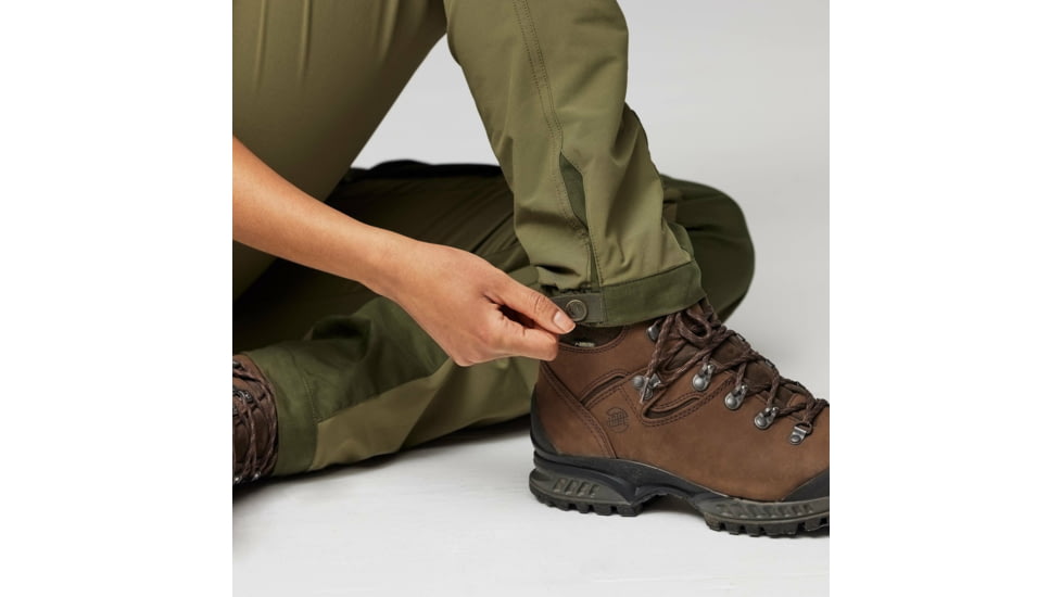 Fjallraven Keb Agile Trousers - Womens, Laurel Green/Deep Forest, 38/Small, F142662-38/S