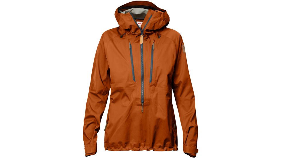 Fjallraven Keb Eco-Shell Anorak - Women's-Autumn Leaf-Small
