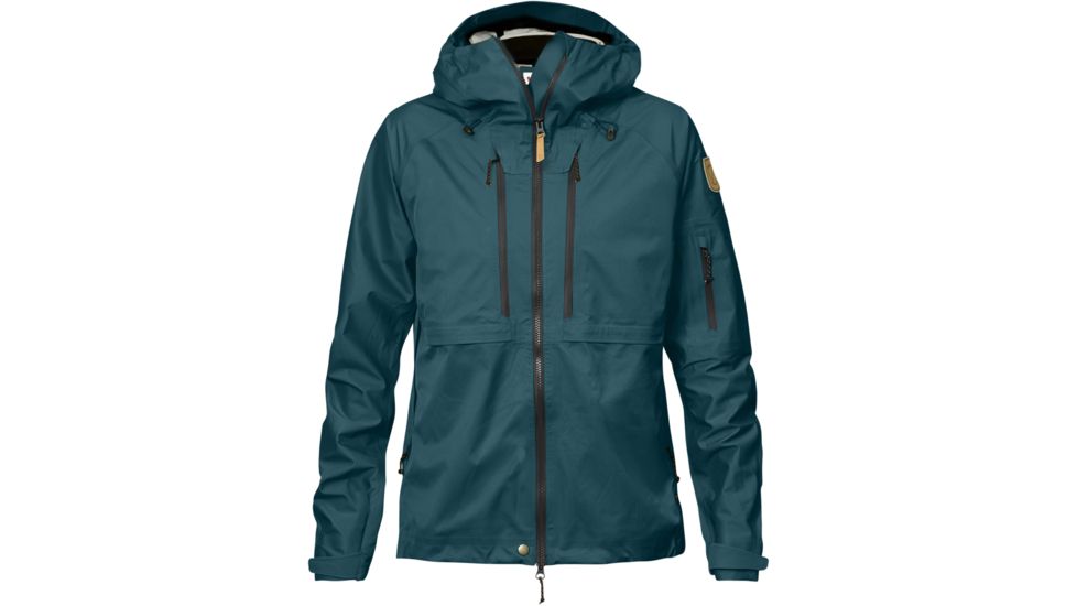 Fjallraven Keb Eco-Shell Jacket - Women's, Extra Small, Glacier Green, F89600-646-XS