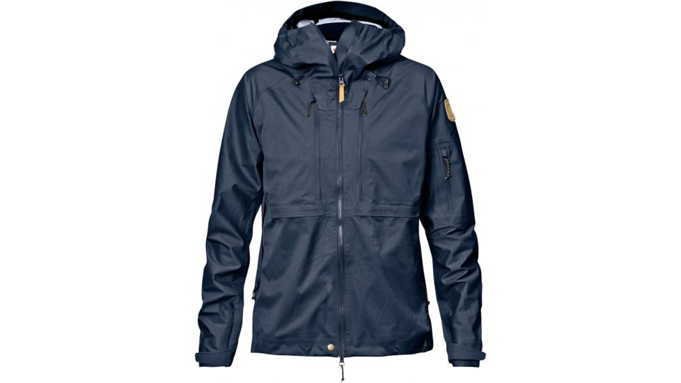 Fjallraven Keb Eco-Shell Jacket - Women's, Small, Dark Navy, F89600-555-S