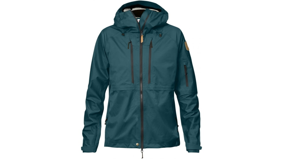 Fjallraven Keb Eco-Shell Jacket - Womens, Glacier Green, XXS, F89600-646-XXS