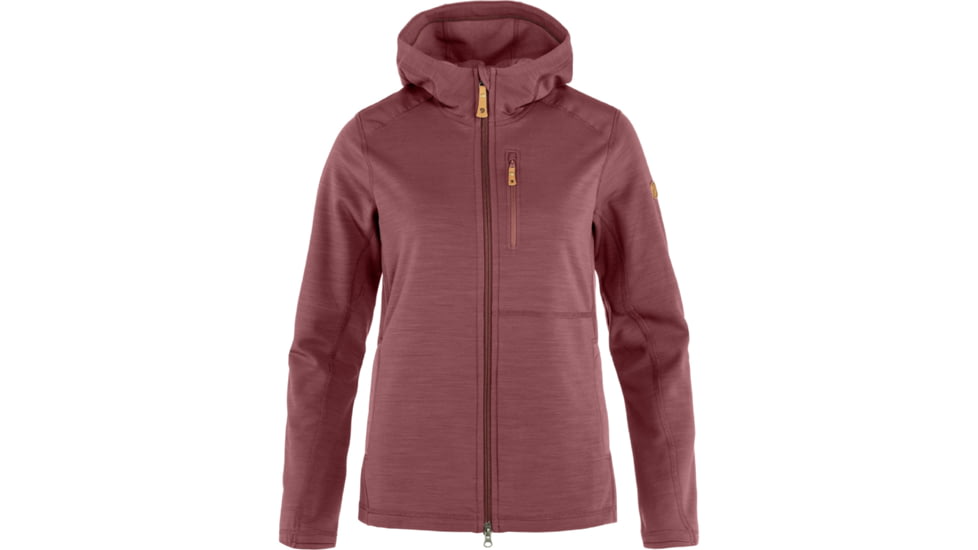 Fjallraven Keb Fleece Hoodie - Womens, Mesa Purple, Extra Small, F86990-410-XS
