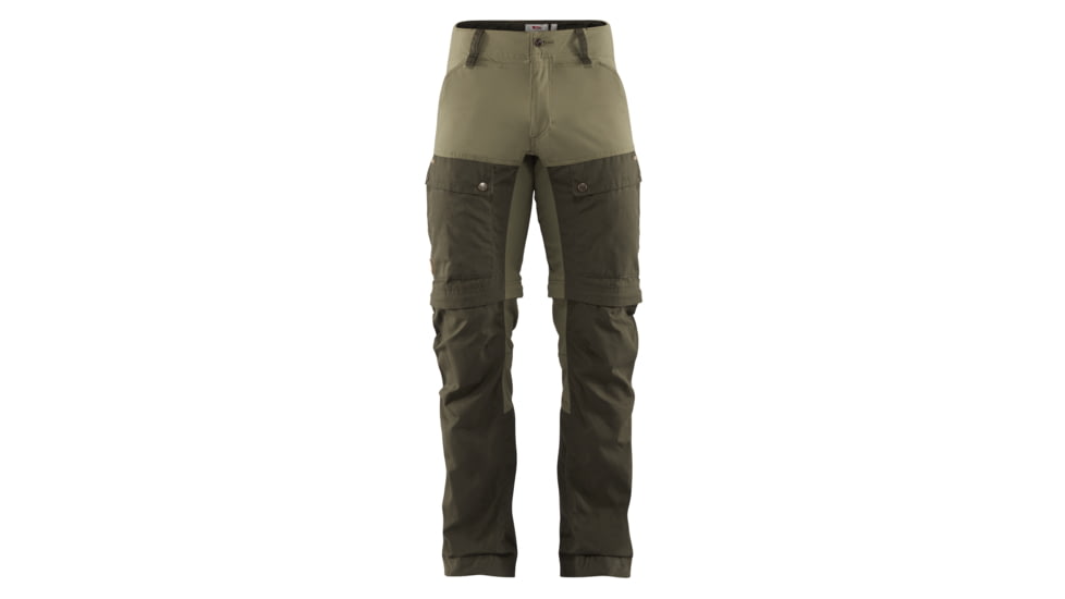Fjallraven Keb Gaiter Trekking Trousers - Mens, Deep Forest-Laurel Green, 44 EU, F80808-662-625-44