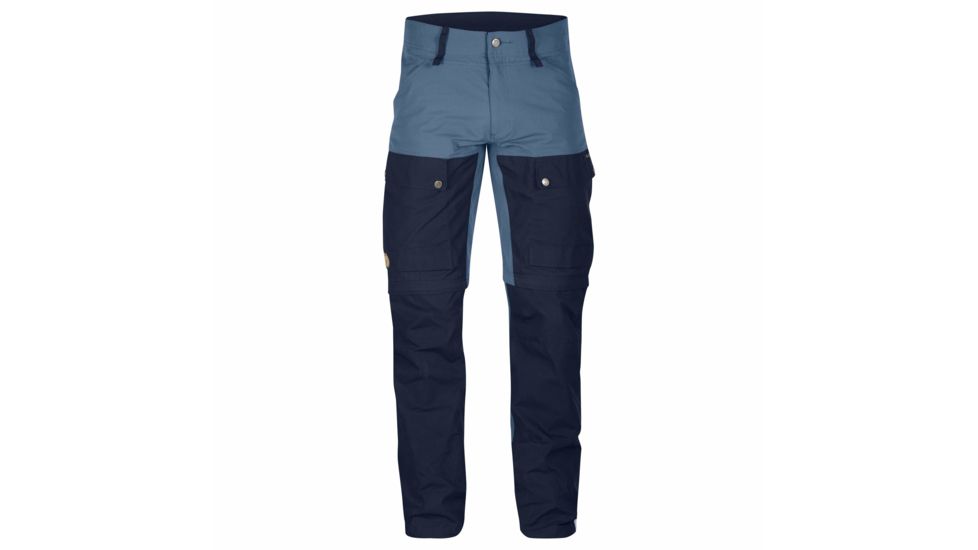 Fjallraven Keb Gaiter Trousers - Mens, Dark Navy-Uncle Blue, 46 Waist, Regular Inseam, F80808-555-520-46