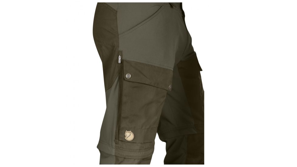Fjallraven Keb Gaiter Trousers - Mens, Deep Forest-Laurel Green, 46 Waist, Regular Inseam, F80808-662-625-46